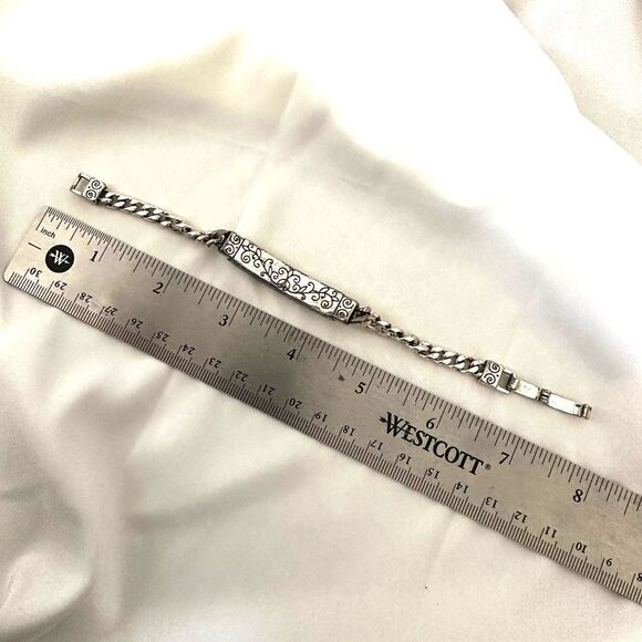 Brighton silver tone Believe in Yourself bracelet - Picture 7 of 11